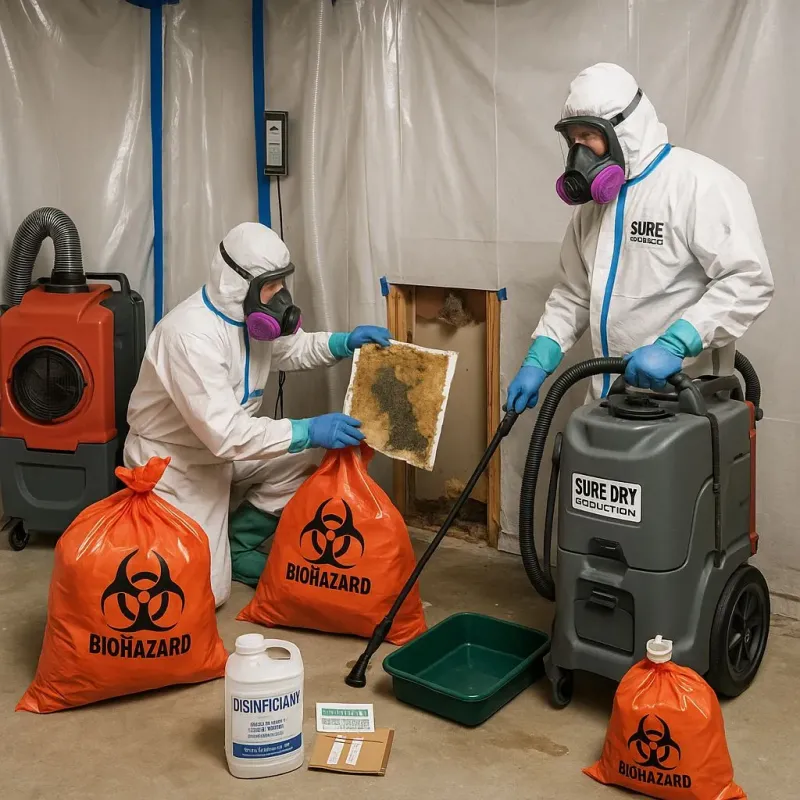 Contaminated Water Handling Protocols process in Patillas, PR